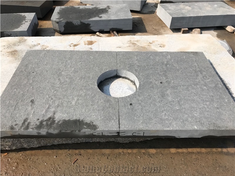 China Black Basalt Zangpu,Basalte De Zangpu,Zhangpu Black Flamed Paving Tiles
