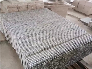 G377 Breaking Waves,Spary White,Mengyin Seawave Flower,Spindrift,Spray White Wave Granite,Spray Seawave White Polished Stair Case Steps