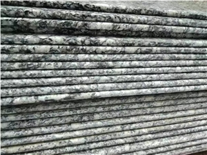 G377 Breaking Waves,Spary White,Mengyin Seawave Flower,Spindrift,Spray White Wave Granite,Spray Seawave White Polished Stair Case Steps