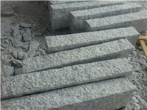 G602 Granite, Alternative Of G603,China Grey Sardo,Mayflower Snow,Padang Champagne,Plum Blossom White,Chinese Sardini Grey,Cristallo Grigio,New Bianco Sardo Picked/Pineappled Curbs Kerbstones