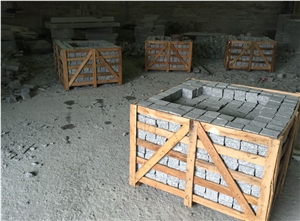G603 New, Barry White,New Bianco Sardo,China Sardo,Counter White,Gamma Grey,Grigio Grey Granite Cube Stone,Cobble Stone,Paving Sets,Floor Covering,Walkway Pavers,Driveway Paving Stone