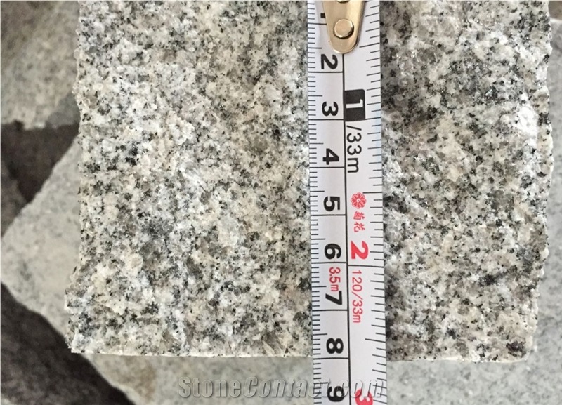 G603 New, Barry White,New Bianco Sardo,China Sardo,Counter White,Gamma Grey,Grigio Grey Granite Cube Stone,Cobble Stone,Paving Sets,Floor Covering,Walkway Pavers,Driveway Paving Stone