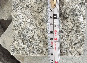 G603 New, Barry White,New Bianco Sardo,China Sardo,Counter White,Gamma Grey,Grigio Grey Granite Cube Stone,Cobble Stone,Paving Sets,Floor Covering,Walkway Pavers,Driveway Paving Stone
