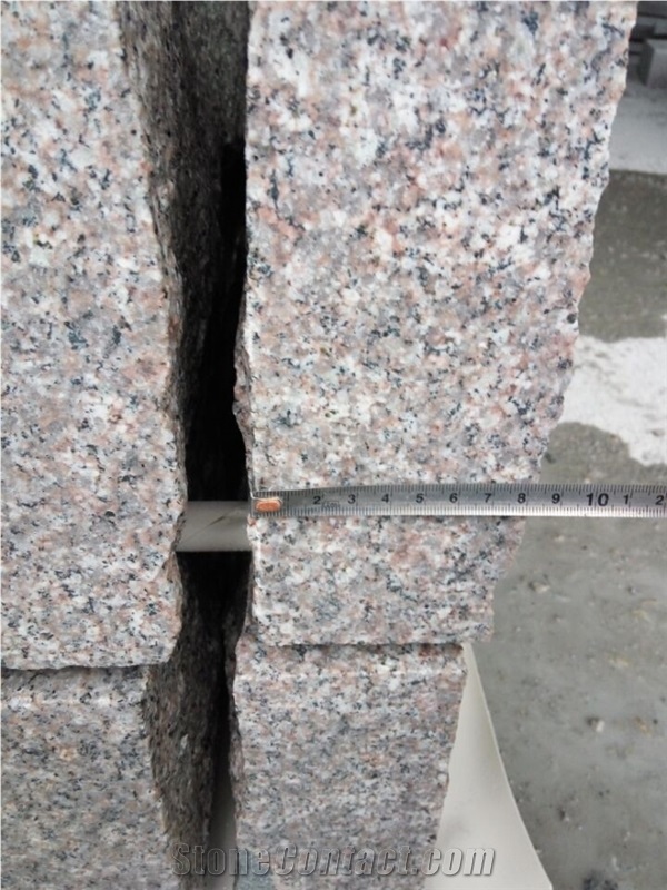 G617 Granite, Well Pink, China Light Pink,Lilac Pink,Misty Rose,Pink Pearl Split Wallstone
