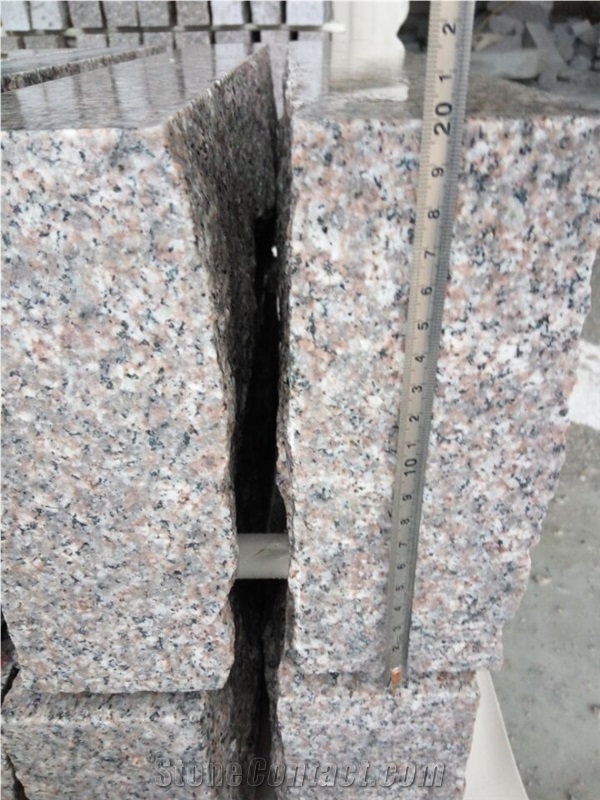 G617 Granite, Well Pink, China Light Pink,Lilac Pink,Misty Rose,Pink Pearl Split Wallstone