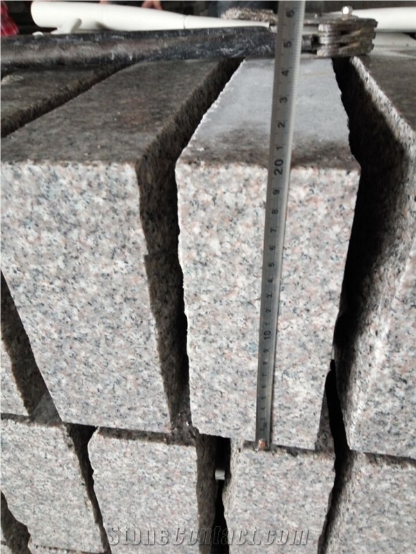 G617 Granite, Well Pink, China Light Pink,Lilac Pink,Misty Rose,Pink Pearl Split Wallstone