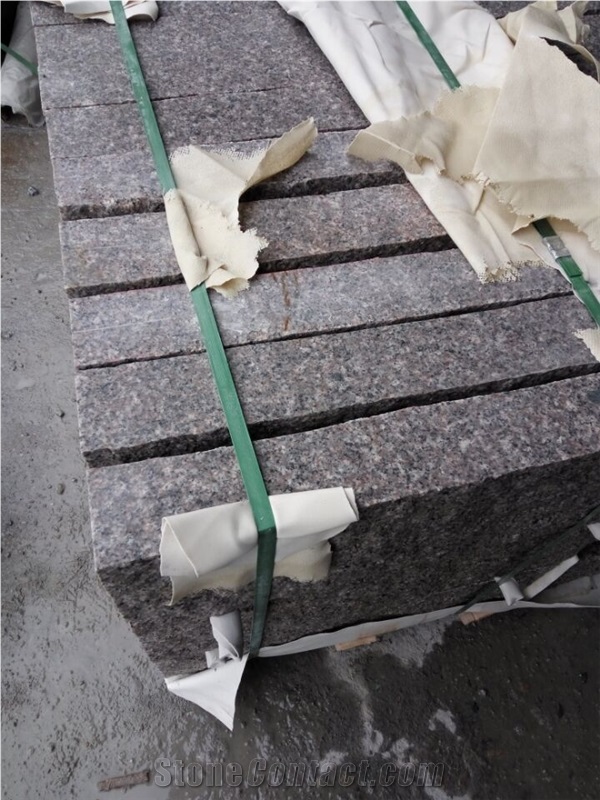 G617 Light Pink Granite,Lilac Pink Granite,Misty Rose Granite,Pearl Pink Granite,Pink Pearl Granite Kerbstones,Kerb Stone,Curbstone,Curbs,Kerbs,Sidestone
