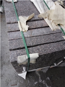 G617 Light Pink Granite,Lilac Pink Granite,Misty Rose Granite,Pearl Pink Granite,Pink Pearl Granite Kerbstones,Kerb Stone,Curbstone,Curbs,Kerbs,Sidestone