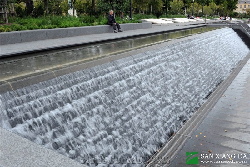 G684 China Black Stone/Paving Tiles/Floor Covering/Walkway Pavers/Cobble Stone/Cube Stone Projects