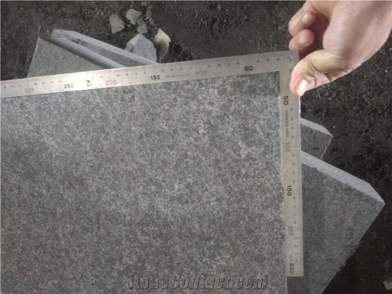 G684 Fuding Black,Padang Black,Absolute Black,Basalt Black Beauty,Black Pearl,Black Rain,China Black Basalt Flamed Tiles