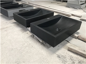 Mongolia Black Basins,Vessel Sinks,Bathroom Sinks,Square Sinks,Wash Basins