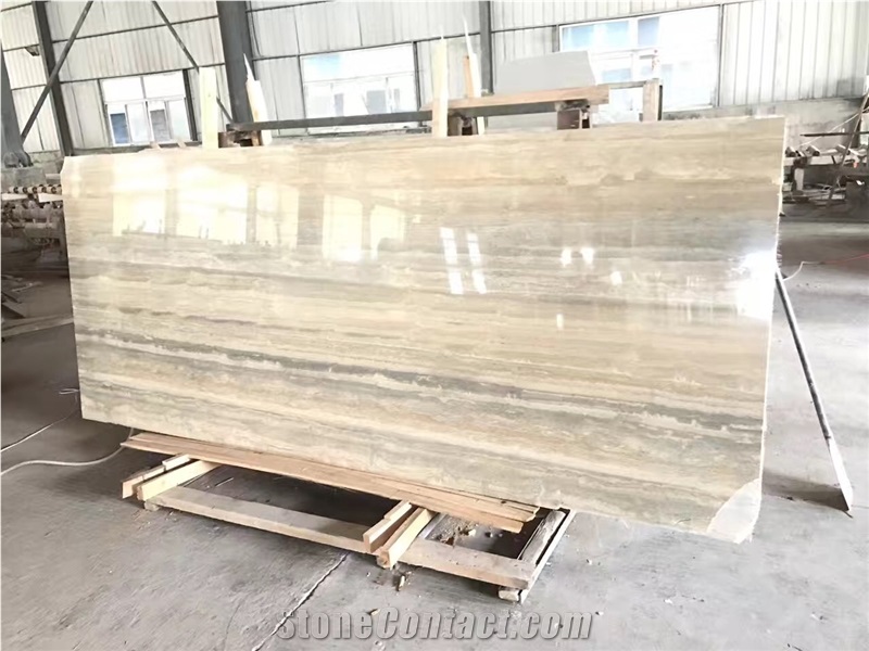 Travertino Romano Silver,Travertino Silver,Silver Travertine,Polished Honed Slabs Tiles