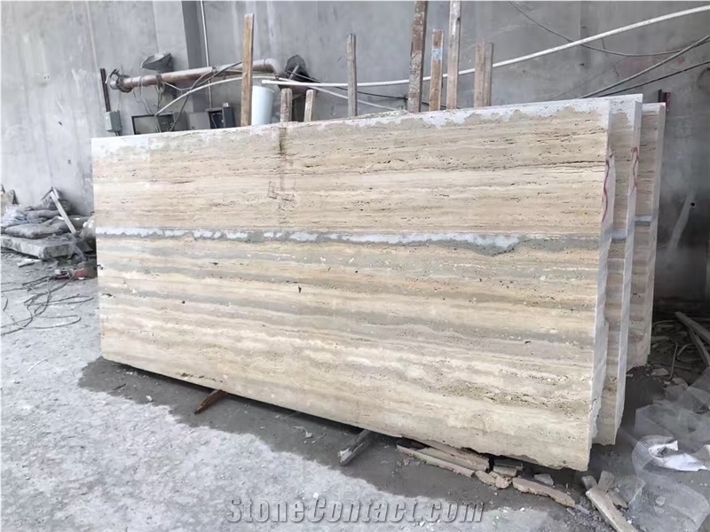 Travertino Romano Silver,Travertino Silver,Silver Travertine,Polished Honed Slabs Tiles