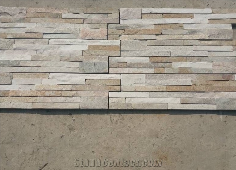 Yellow Slate Culture Stone,Wall Cladding,Ledge Stone,Stone Wall Decor,Feature Wall,Split Face Culture Stone,Wall Panels