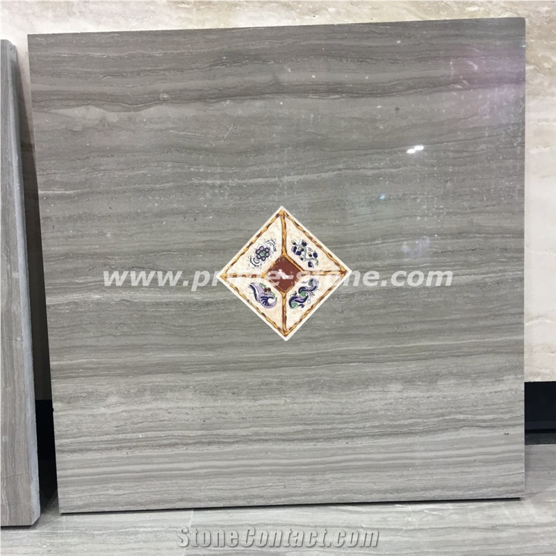 Coffee Wood Marble Composite with Granite Floor Tile,Cheap Flooring Marble Composite with Granite Floor Tile