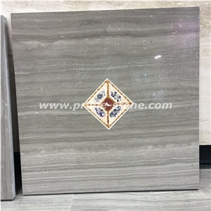 Coffee Wood Marble Composite with Granite Floor Tile,Cheap Flooring Marble Composite with Granite Floor Tile