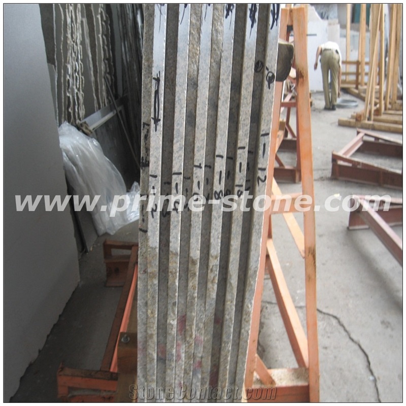 G682 Granit Slabs, China Granite Slabs, Rustic Granite, Sunset Gold Granite Slabs, G682 Yellow Granite