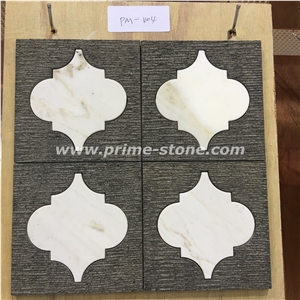 Natural Stone Mosaic, Grey Stone Mosaic, Mosaic Pattern Hot Sale