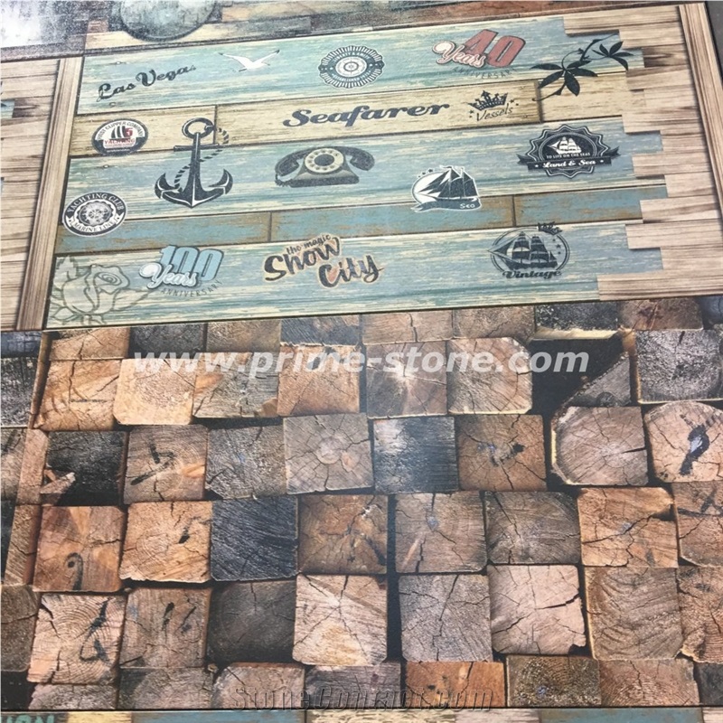 Printing Finishes on Granite Tiles, New Stone Finish