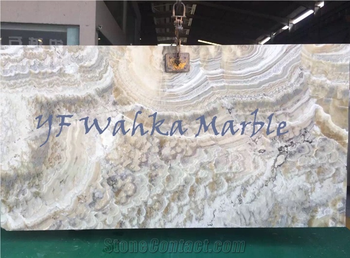 Ink Gray Onyx,Ink Cloudy Sky Onyx Slabs Tiles