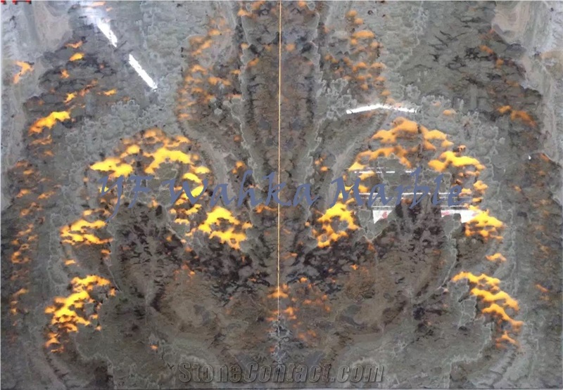 Ink Gray Onyx,Ink Cloudy Sky Onyx Slabs Tiles