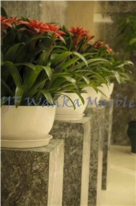 Natural Gery Marble Gray Lido Taffry Marble Tile Slab for Interior Decaration