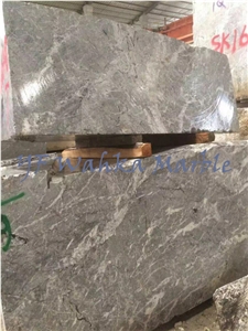 Natural Gery Marble Gray Lido Taffry Marble Tile Slab for Interior Decaration