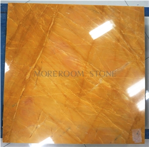 Natural Floor Stone Yellow Honey Onyx Slab and Tile
