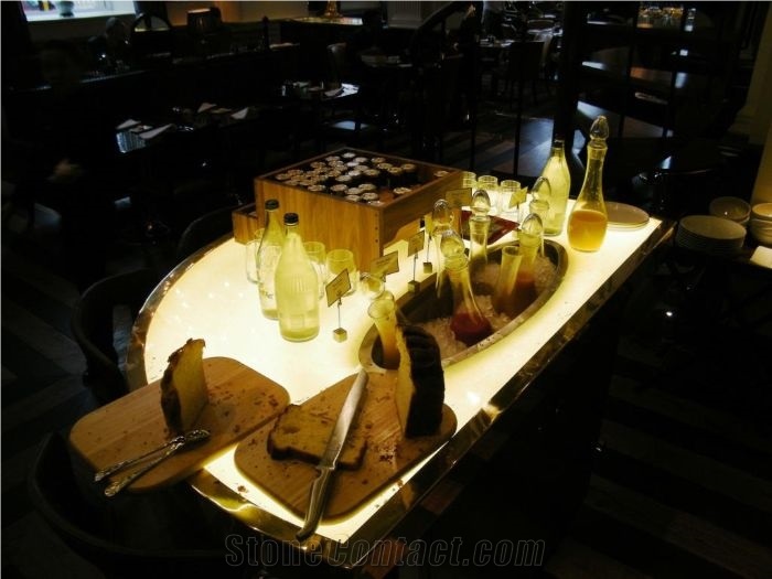 Jade Glass(Backlight), Kitchens/Bathrooms/Construction Tabletops
