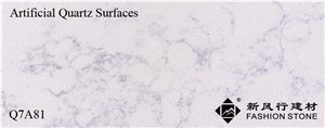 Quartz Surface/Marble Color/Manmade Stone/Carrara Quartz Stone Slabs,China Engineered Stone, Artificial Stone, Solid Surface Quartz Stone, Caesarstone Quartz