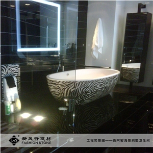 Super Black Micro-Crystal Porcelain Tiles/White Composite Crystallized Tile, Crystallized Stone Tiles, Interior&Building,Ceramic Tiles,Artificial Stone Panels for Walling,Flooring,Made in China