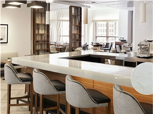 Techno Glass/Decorative Mixed Color Laminated Glass Jade Glass Bar Countertops/Tabletops
