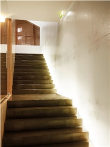 Techno Glass/Decorative Mixed Color Laminated Glass Jade Glass Bar Countertops/Tabletops