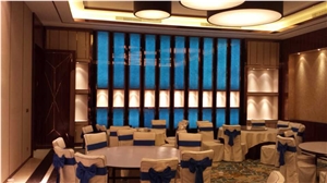 Techno Glass/Decorative Mixed Color Laminated Glass Jade Glass Bar Countertops/Tabletops