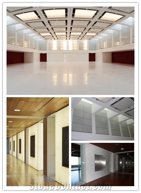 Techno Glass/ Jade Translucent Glass for Wall Cladding