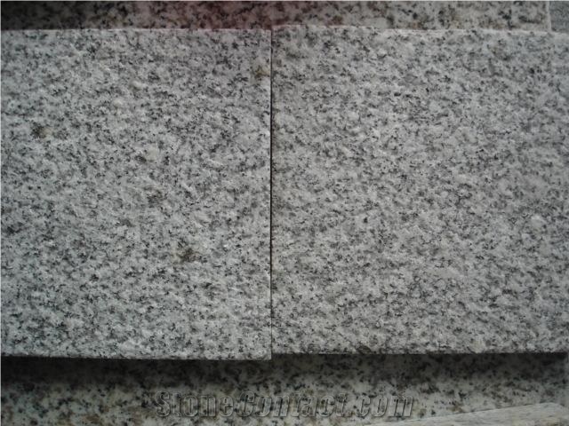 G603 Light Grey Granite Bushhammered Wall Stones Paving Stones Cheap Prices