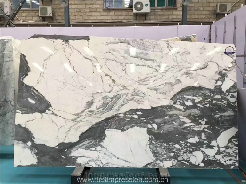 Arabescato Carrara Marble Slabs & Tiles/Italy White Marble/Statuario White Marble/Snowflake White Marble/Bianco Statuario Venato/Snowflake White/Arabescato Corchia Tile & Slab/Italy White Marble