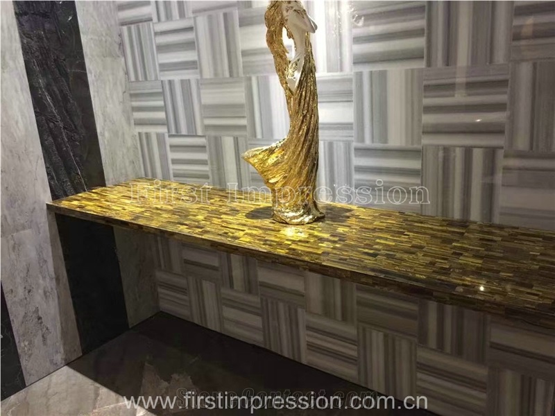 Best Price Luxury Tiger Eye Semiprecious Stone Slabs&Tiles/New Tiger Eye Stone Big Slabs/Semiprecious Stone Slabs/Gemstone Tiles for Wall & Floor Covering