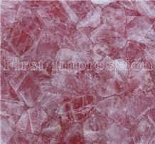 Best Price Pink Crystal Semiprecious Stone Slab/Luxury Pink Semi-Precious Stone Slab&Tile&Customized/Semi Precious Stone Tiles for Wall Cladding&Flooring/Semi-Precious Stone Panel/Interior Decoration