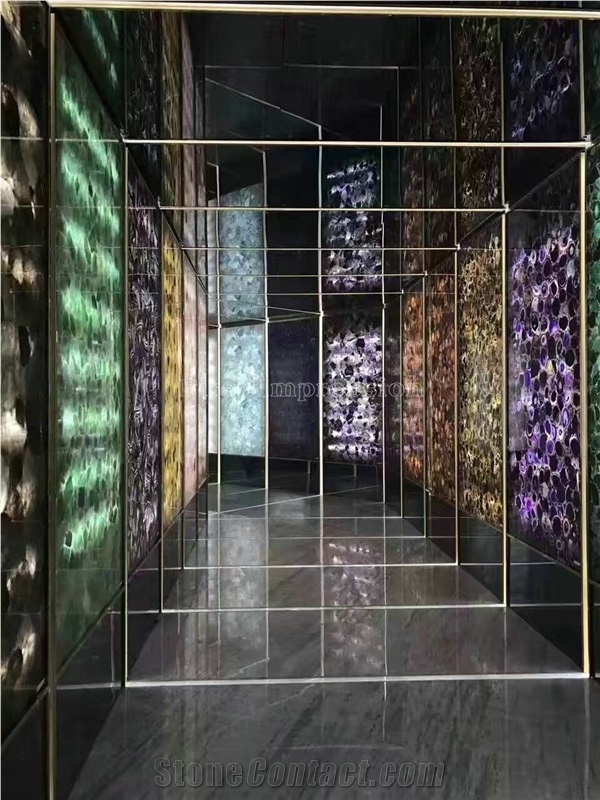 Cheap Yellow Agate Semi Precious Stone Slabs/Semi-Precious Stone Interior Walling/Agate Transmittance Stone Blackground Wall/Semi Precious Stone/Interior Decoration/Gemstone for Wall Covering Tiles