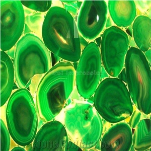 Colorful Agate Semiprecious Stone Slabs & Tiles/Green Gemstone Tiles/Semi Precious Stone Wall Covering Tiles&Floor Covering Building Tiles/Precious Stone Big Slabs
