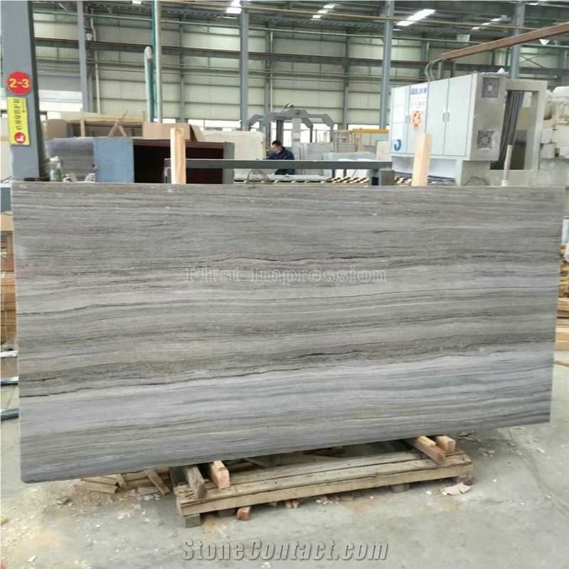 Crystal Wooden Grain Marble Big Slabs/Wooden Crystal Marble/Crystal White Wood Marble/White Crystal Wood Vein Marble/Polished China White Marble Tiles for Floor&Wall Covering Tiles