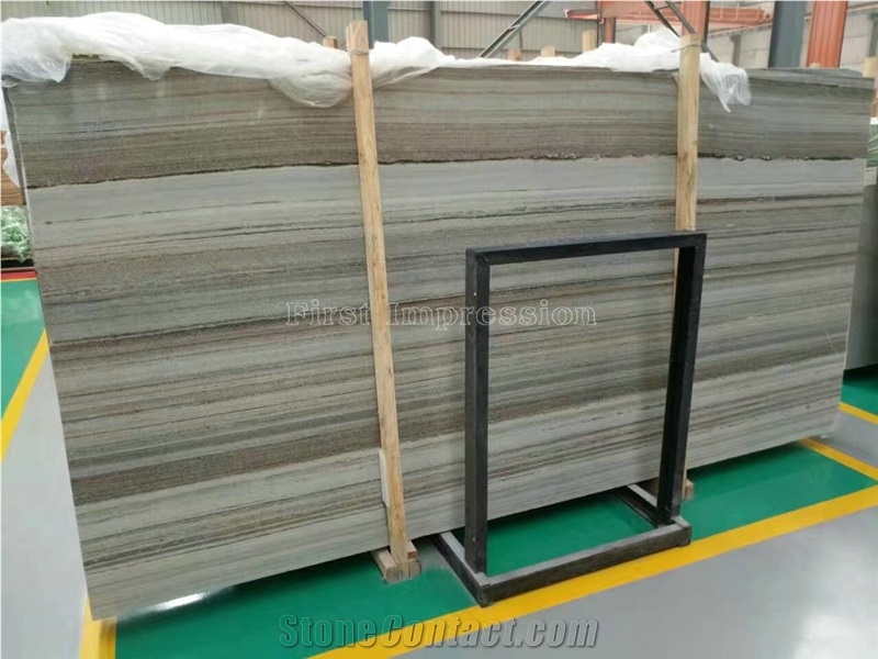 Crystal Wooden Grain Marble Big Slabs/Wooden Crystal Marble/Crystal White Wood Marble/White Crystal Wood Vein Marble/Polished China White Marble Tiles for Floor&Wall Covering Tiles