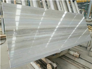 Crystal Wooden Grain Marble Big Slabs/Wooden Crystal Marble/Crystal White Wood Marble/White Crystal Wood Vein Marble/Polished China White Marble Tiles for Floor&Wall Covering Tiles