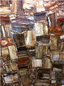 Fossil Wood Precious Stone Slabs/Semiprecious Building Stone Material/Gorgeous Table Decoration/Gemstone Slabs/Luxury Wall Decoration Stone Tiles