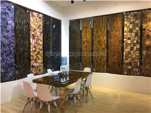 Hot Blue Agate Translucent Stone Walling/Semi-Precious Stone Interior Walling/Agate Transmittance Stone Blackground Wall/Semi Precious Stone/Interior Decoration/Gemstone for Wall Covering Tiles Hot Blue Agate Translucent Stone Walling/Semi-Precious Stone Interior Walling/Agate Transmittance Stone Blackground Wall/Semi Precious Stone/Interior Decoration/Gemstone for Wall Covering Tiles