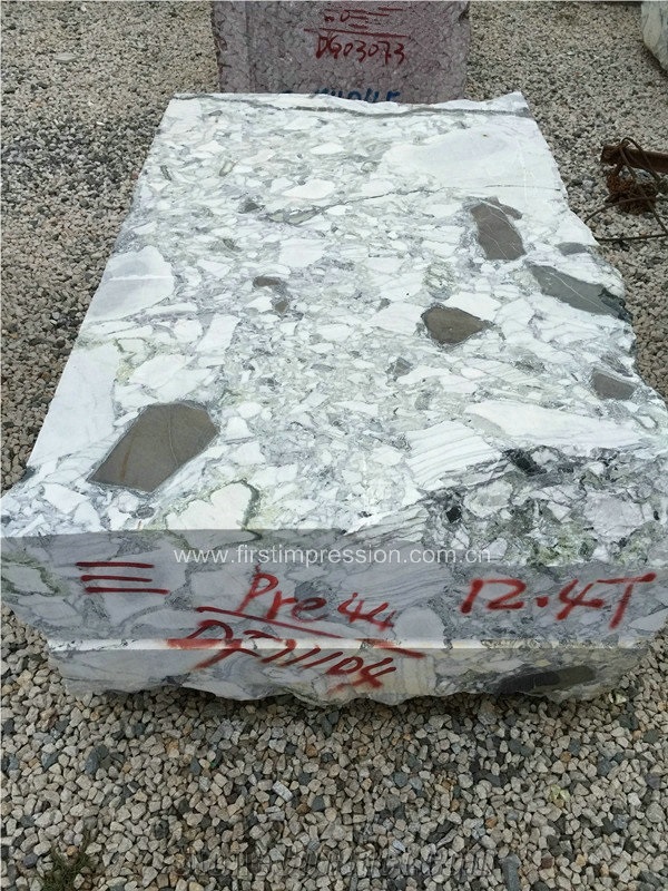 Hot White Beauty Green Marble/Ice Connect Marble Block/Ice Green/China Green Marble/Green Marble Blocks/Nice Blocks/Ice Green Marble Block