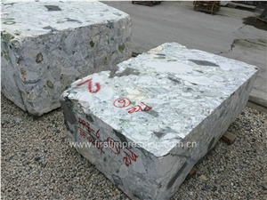 Ice Green Marble/Ice Connect Marble Blocks/Tv Background Stone/Chair Decoration Stone/Cold Jade/Primavera Marble