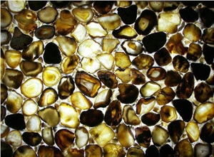 New Polished Purple Agate Semiprecious Stone Gangsaw Big Slab&Tiles&Customized/Gemstone for Flooring&Wall Covering/Mixed Color Semi Precious Stone Panels/Colorful Stone Flooring/Interior Decoration