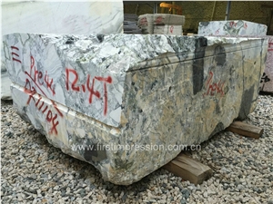 Popular/White Beauty/Ice Connect Marble Block/Ice Green/China Green Marble/Green Marble Blocks/Nice Blocks/Ice Green Marble Block